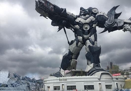 機器人?鋼結構能做廠房外還有這種操作?