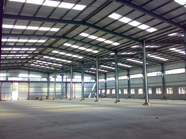 鋼結構廠房的建設可以衡量某地區的經濟發展情況